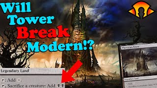 MTG ▷ Phyrexian Tower is in MH3 amp Coming to Modern ◁🔥 Yawgmoth Tower Deck【 MH3 Spoilers amp Leaks 】 [upl. by Selij]