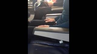 How to put up the armrest on an airplane [upl. by Bergstrom349]