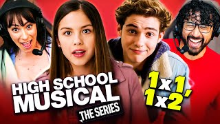 HIGH SCHOOL MUSICAL THE SERIES Season 1 Episode 1 amp 2 REACTION Olivia Rodrigo  HSMTMTS [upl. by Atse443]