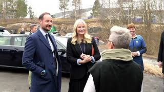 Crown Princess MetteMarit of Norway visits Mortensrud [upl. by Gut65]