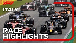 Race Highlights  2023 Italian Grand Prix [upl. by Nnylkoorb132]