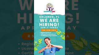 We are hiring RN LPN CNA pediatricphysicaltherapy ppec nurse nursing nursingschool kids [upl. by Day606]