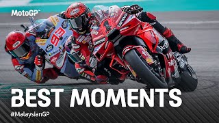 Best MotoGP™ moments 🤯  2024 MalaysianGP [upl. by Idnak]