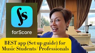 ForScoreBEST app for music students teachersmusicianhow it will help you 超值音樂人必用app 大推薦 [upl. by Eciralc]