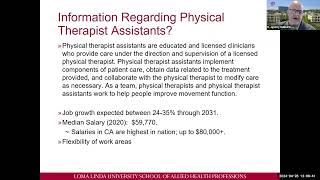 Loma Linda University School  Allied Health PT and Physical Therapist Assistant Programs [upl. by Anawyt]