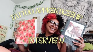 ⟡ Tattoo apprenticeship interview review 🌀🌟🍓 ⟡ [upl. by Aitnyc]