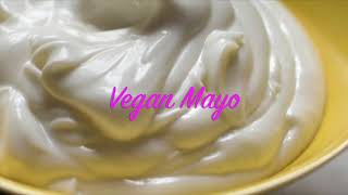 Vegan Mayonnaise  Vegetarian Mayonnaise [upl. by Hephzipah]