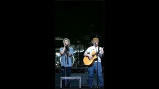 Ed Sheeran joins ONE OK ROCK onstage in London [upl. by Retrak]