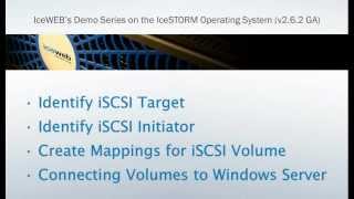 Mounting iSCSI Volume to Windows Server [upl. by Ninel121]