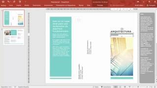 Cómo hacer un tríptico con Powerpoint [upl. by Viafore290]