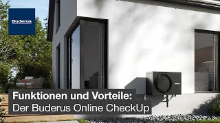 Der Buderus Online CheckUp erklärt  Buderus [upl. by Arotahs]