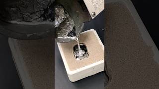 Sand Casting Metal with Pewter [upl. by Oznola]