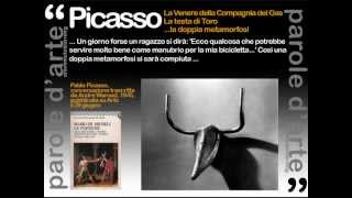 Picasso Testa di toro  Francesco Tadini video Spazio Tadini Artewmv [upl. by Narmak]