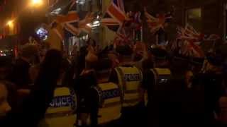 The day after the Scottish referendum  George Square in Glasgow [upl. by Sheryl]