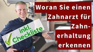 Woran Sie einen Zahnarzt erkennen der Ihre Zähne wirklich erhalten will [upl. by Darryl]