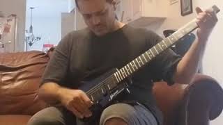 Guitar Improv over Cynic quotVeil of Mayaquot Steinberger GTPro Guitar [upl. by Ardnohsal32]