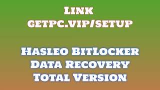 🔸Hasleo BitLocker Data Recovery😜 HOW TO INSTALL 💻PCLAPTOP TUTORIAL 2024 no charge🔥 [upl. by Stallworth]