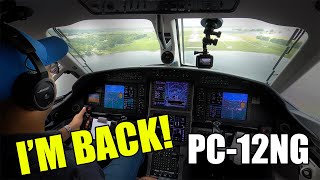 Im BACK Flying a PC1247E NG from Fort Lauderdale to Orlando FL [upl. by Stefano246]