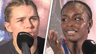 Claressa Shields vs Savannah Marshall • FULL POST FIGHT PRESS CONFERENCE • Sky Sports Boxing [upl. by Desdemona798]