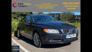 2013 62 Volvo S80 20 D3 SE Lux Geartronic Euro 5 ss 4drFULL SERVICE HISTORY TOP SPEC [upl. by Cirad620]