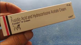 Fucidin H Cream  Hydrocortisone  Fusidic Acid Cream  Fucidin H Cream Uses Benefit amp Review Hindi [upl. by Ivah]