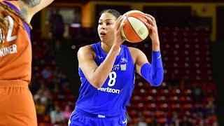 Liz Cambage 1st Round Playoff Highlights [upl. by Florenza]