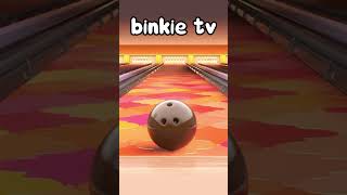 Learn colors with bowling ball  binkie tv [upl. by Alebasi]