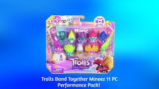 Trolls Band Together Mineez Performance Pack Unboxing [upl. by O'Connell]