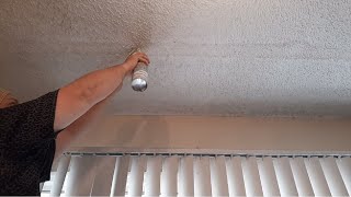 How to Remove Water STAINS from Popcorn Ceiling at Home Without Paint Homax Ceiling Texture Spray [upl. by Malek]