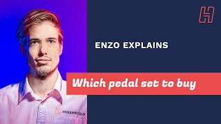 Enzo explains which pedal set to buy [upl. by Ellenahc331]