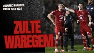 ZULTE WAREGEM  CINEMATIC HIGHLIGHTS  SEASON 20232024 [upl. by Annas162]