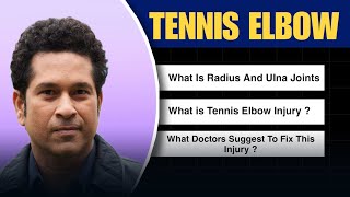 Tennis Elbow Injury  Information about Radius and ulna Joints [upl. by Westfahl]