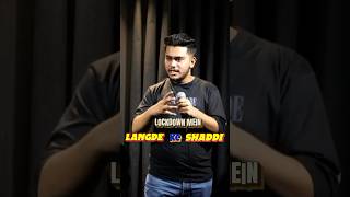 Lockdown Mein Shaadi  Stand Up Comedy [upl. by Neerihs704]