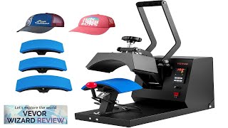 VEVOR Hat Heat Press 4in1 Cap Heat Press Machine 6x3inches Clamshell Sublimation Review [upl. by Okimuy]