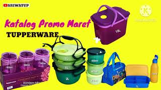 KATALOG PROMO TUPPERWARE MARET 2024 tupperwareIndonesia [upl. by Alekahs664]