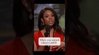 Regina Hall naming Queen Latifah reginahall queenlatifah abff [upl. by Larentia]