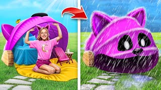 ¡Construímos una Casa en Miniatura Para Catnap ¡Si Poppy Playtime 3 Me Adoptara [upl. by Shiri]