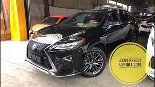 ⚠️បញ្ជាក់​នេះជាVideoចាស់ 🚘 Lexus RX200t F Sport ឆ្នាំ 2016 ✅ មួយទឹក 👉🏻គុណភាពនៅថ្មី 95 rx200t [upl. by Kcirdneked]