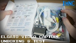 Elgato Video Capture Unboxing amp Test  IMNC [upl. by Adnirolc599]