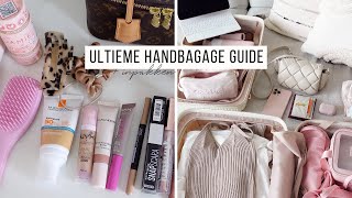 De ULTIEME HANDBAGAGE Guide  inpaklijst  Handbagage tips  Koffer inpakken  Julia Verbij [upl. by Sandon995]