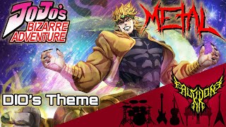 JoJos Bizarre Adventure Stardust Crusaders  DIOs Theme 【Intense Symphonic Metal Cover】 [upl. by Gibbie]