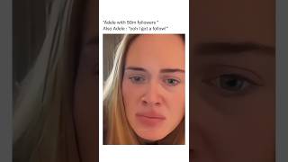 Best memes on the internet part 126 🤣 Adele shorts celebrity funny fyp memes viral [upl. by Alfeus850]