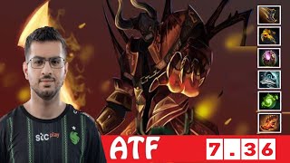 DOTA 2 ATF the DOOM OFFLANE 736 [upl. by Lanevuj]