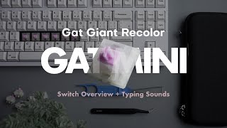 New Gateron Linear  Gateron Mini Switch Overview [upl. by Ahsats]