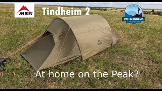 MSR Tindheim 2  Hilleberg Nammatj 2 beater 1st impressions How to pitch your tent in strong winds [upl. by Nawoj]