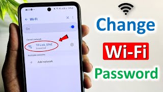 how to change wifi password  wifi password change  wifi ka password kaise change kare [upl. by Kevon]