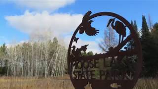 MOOSE LAKE MN State Park  In Early November [upl. by Innor]