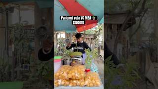 Panipuri vala VS MBA student  Vimal Gupta  funnyvideo panipuri foodie foodlover [upl. by Julee]