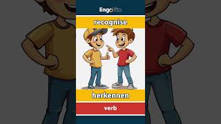 🇬🇧🇳🇱 recognise  herkennen  vocabulary builder  learn English  laten we Engels leren [upl. by Stahl]