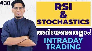 RSI amp Stochastics Indicator Strategy for Profits in Intraday Trading  Learn Technical Analysis E 30 [upl. by Backer]